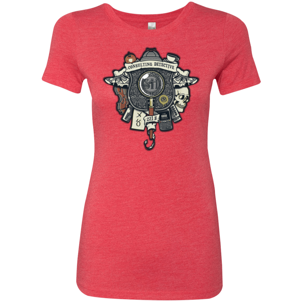 T-Shirts Vintage Red / Small Consulting Detective Women's Triblend T-Shirt