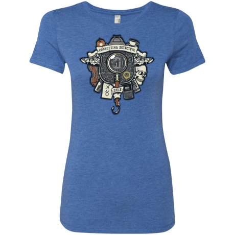 T-Shirts Vintage Royal / Small Consulting Detective Women's Triblend T-Shirt