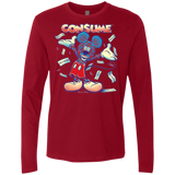 T-Shirts Cardinal / Small CONSUME 1 Men's Premium Long Sleeve