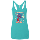 T-Shirts Tahiti Blue / X-Small CONSUME 1 Women's Triblend Racerback Tank