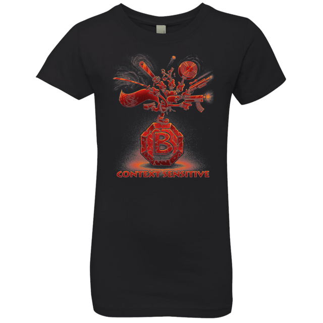 T-Shirts Black / YXS Context Sensitive Girls Premium T-Shirt