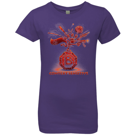 T-Shirts Purple Rush / YXS Context Sensitive Girls Premium T-Shirt