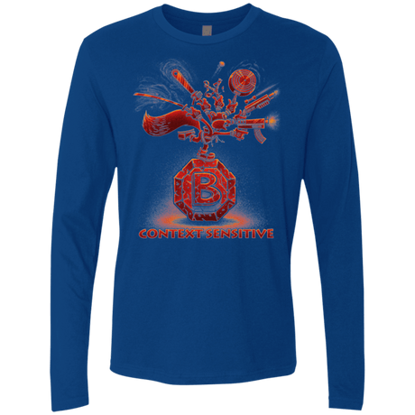 T-Shirts Royal / Small Context Sensitive Men's Premium Long Sleeve