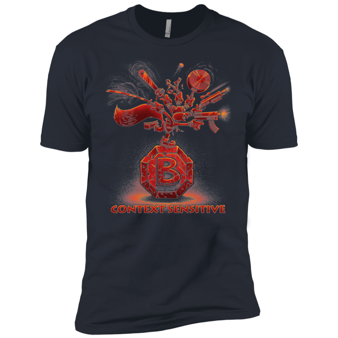 T-Shirts Indigo / X-Small Context Sensitive Men's Premium T-Shirt