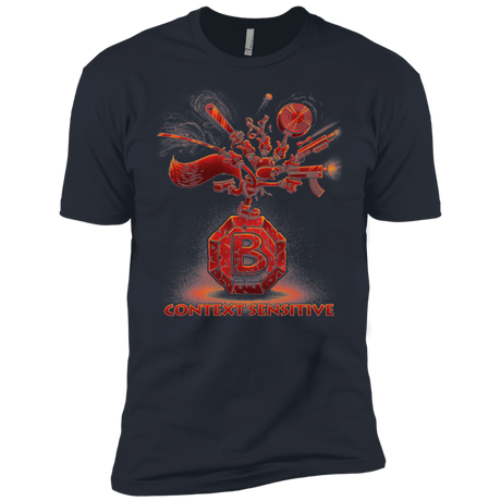 T-Shirts Indigo / X-Small Context Sensitive Men's Premium T-Shirt