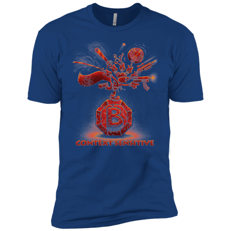 T-Shirts Royal / X-Small Context Sensitive Men's Premium T-Shirt