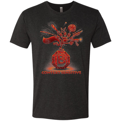 T-Shirts Vintage Black / Small Context Sensitive Men's Triblend T-Shirt