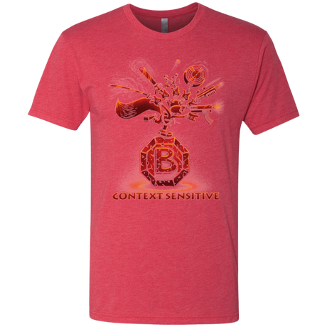 T-Shirts Vintage Red / Small Context Sensitive Men's Triblend T-Shirt