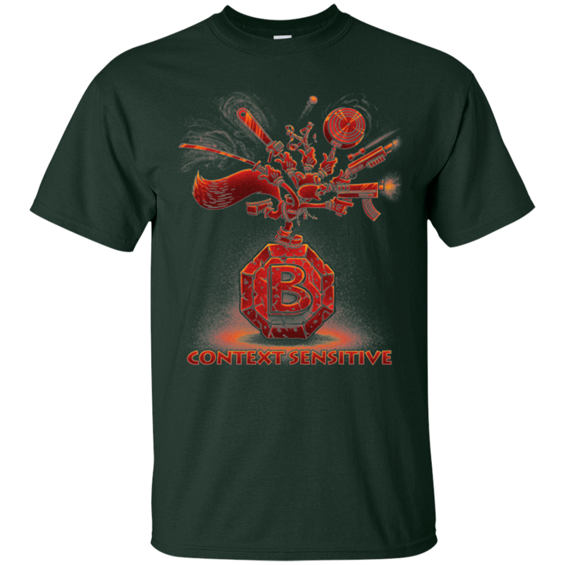 T-Shirts Forest Green / Small Context Sensitive T-Shirt
