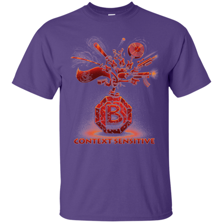 T-Shirts Purple / Small Context Sensitive T-Shirt