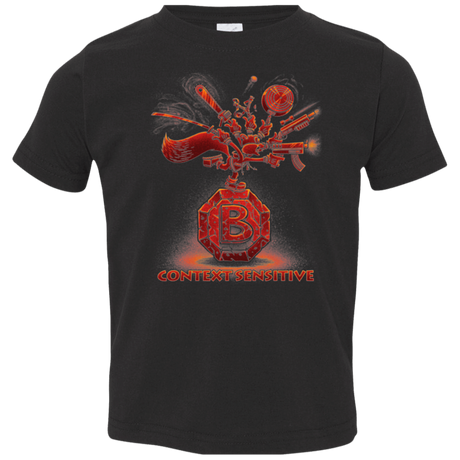 T-Shirts Black / 2T Context Sensitive Toddler Premium T-Shirt