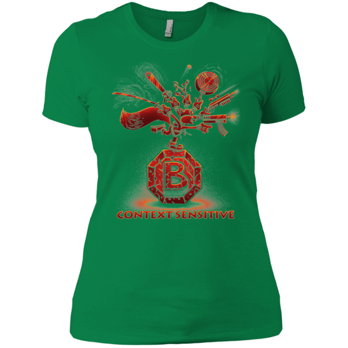 T-Shirts Kelly Green / X-Small Context Sensitive Women's Premium T-Shirt