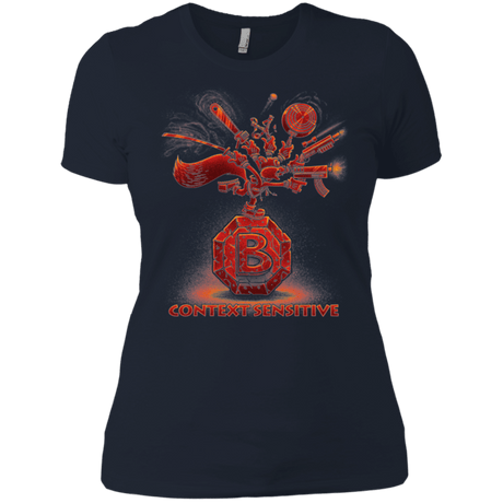 T-Shirts Midnight Navy / X-Small Context Sensitive Women's Premium T-Shirt