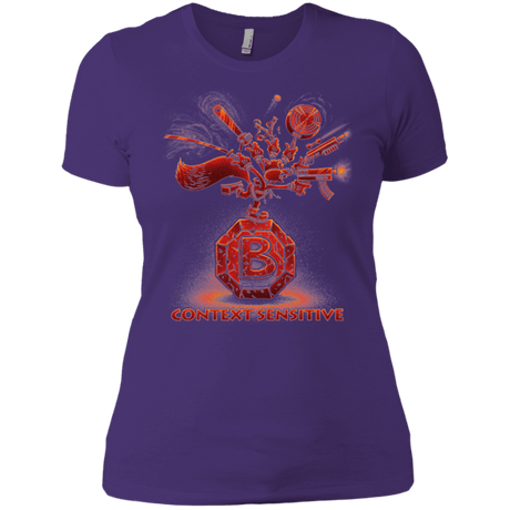 T-Shirts Purple / X-Small Context Sensitive Women's Premium T-Shirt