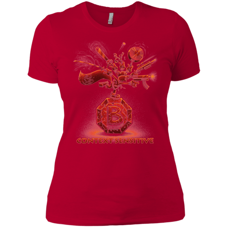 T-Shirts Red / X-Small Context Sensitive Women's Premium T-Shirt
