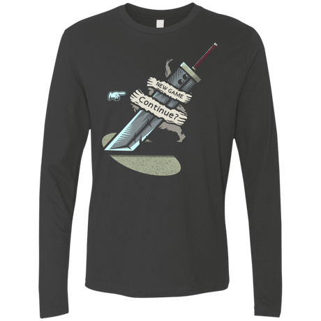 T-Shirts Heavy Metal / Small Continue Men's Premium Long Sleeve