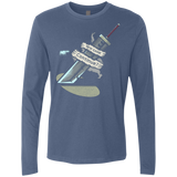 T-Shirts Indigo / Small Continue Men's Premium Long Sleeve