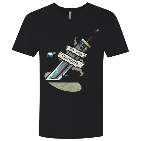 T-Shirts Black / X-Small Continue Men's Premium V-Neck