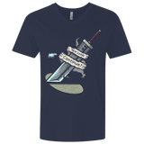 T-Shirts Midnight Navy / X-Small Continue Men's Premium V-Neck