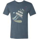 T-Shirts Indigo / Small Continue Men's Triblend T-Shirt