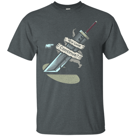 T-Shirts Dark Heather / Small Continue T-Shirt