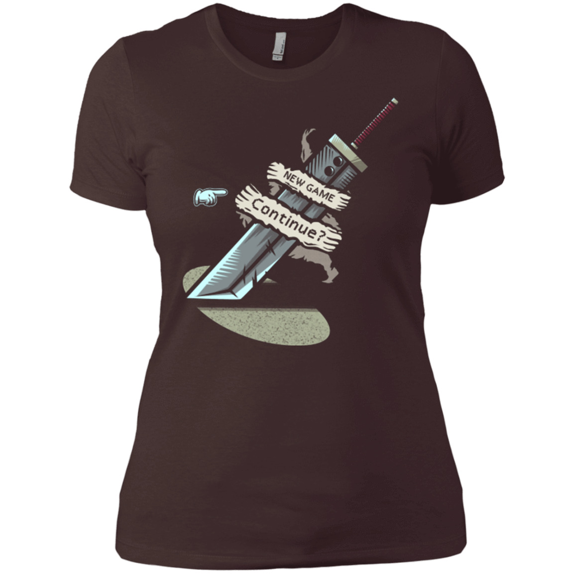 T-Shirts Dark Chocolate / X-Small Continue Women's Premium T-Shirt