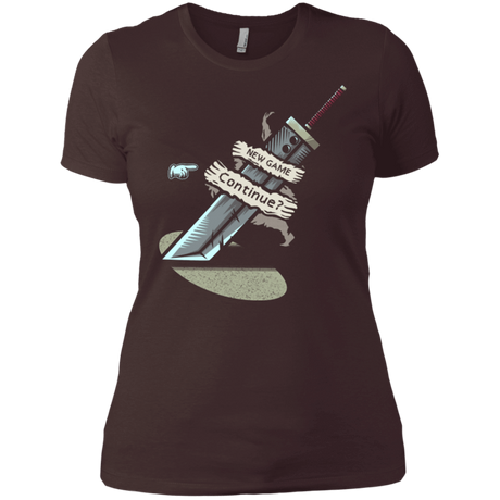 T-Shirts Dark Chocolate / X-Small Continue Women's Premium T-Shirt