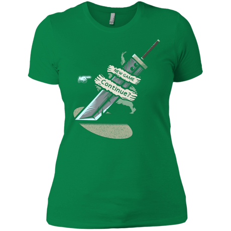 T-Shirts Kelly Green / X-Small Continue Women's Premium T-Shirt
