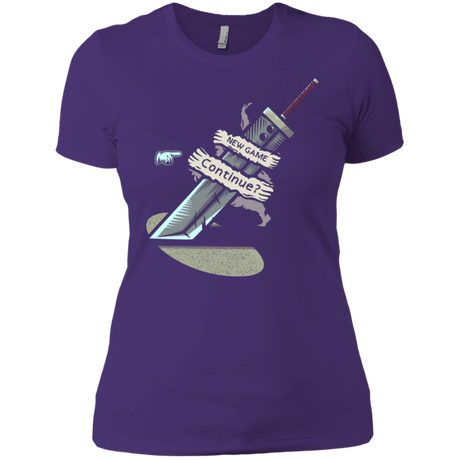 T-Shirts Purple / X-Small Continue Women's Premium T-Shirt