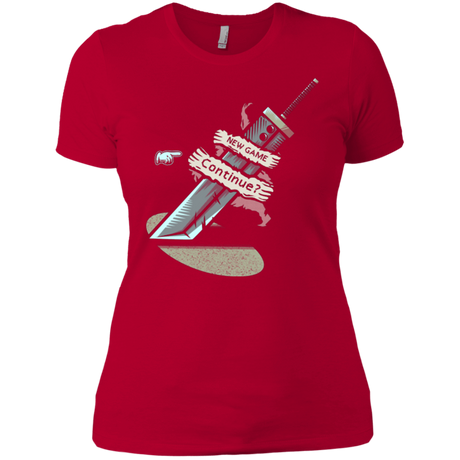 T-Shirts Red / X-Small Continue Women's Premium T-Shirt