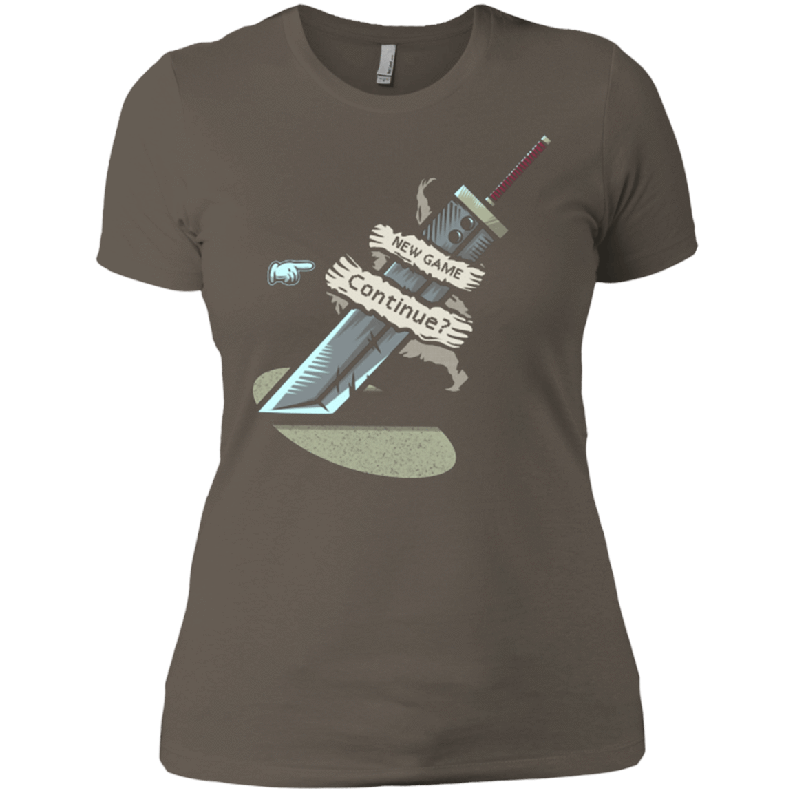 T-Shirts Warm Grey / X-Small Continue Women's Premium T-Shirt