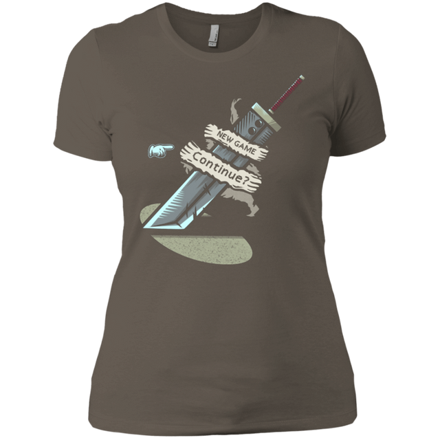 T-Shirts Warm Grey / X-Small Continue Women's Premium T-Shirt