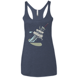 T-Shirts Vintage Navy / X-Small Continue Women's Triblend Racerback Tank