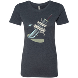 T-Shirts Vintage Navy / Small Continue Women's Triblend T-Shirt