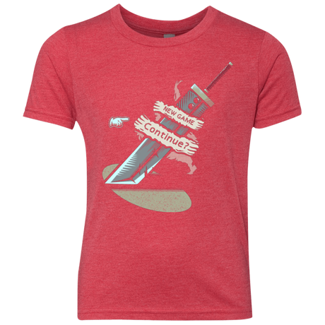 T-Shirts Vintage Red / YXS Continue Youth Triblend T-Shirt
