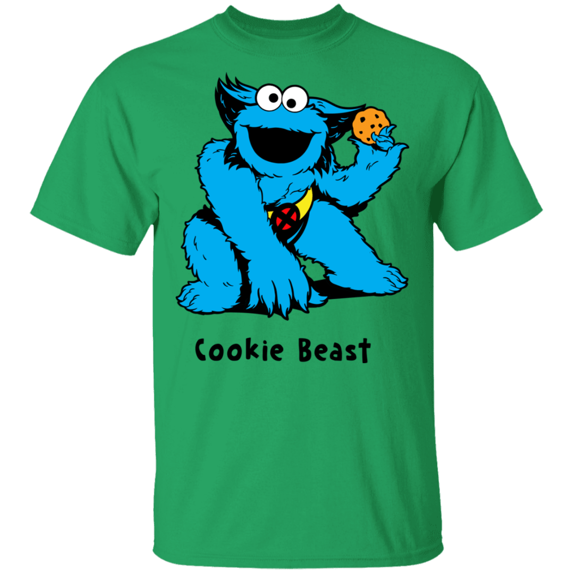 T-Shirts Irish Green / S Cookie Beast T-Shirt
