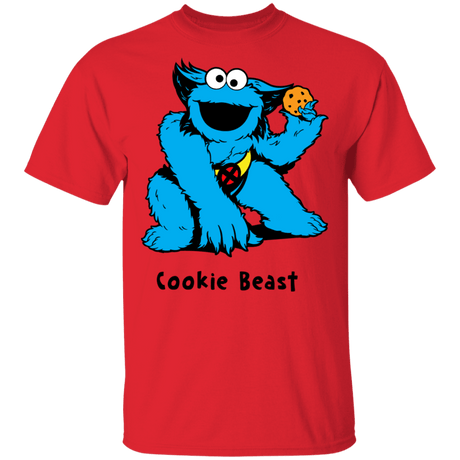 T-Shirts Red / S Cookie Beast T-Shirt