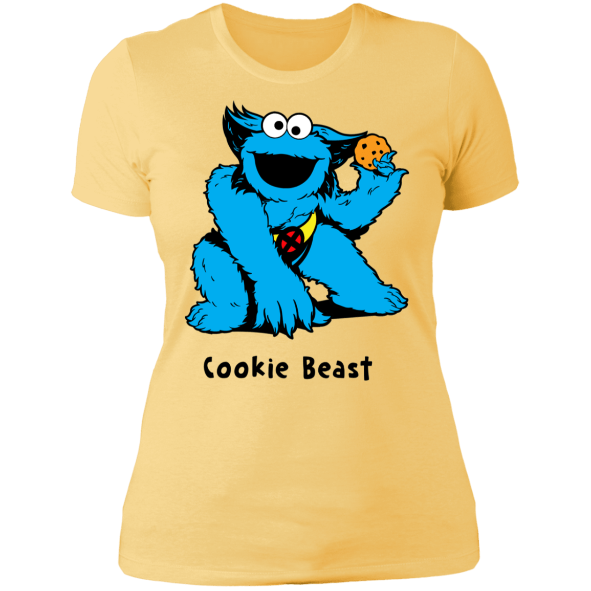 T-Shirts Banana Cream/ / S Cookie Beast Women's Premium T-Shirt