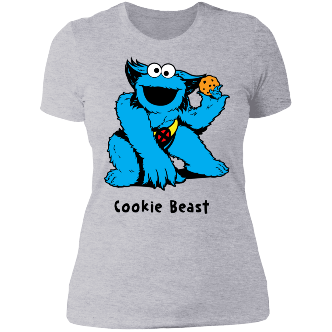 T-Shirts Heather Grey / S Cookie Beast Women's Premium T-Shirt