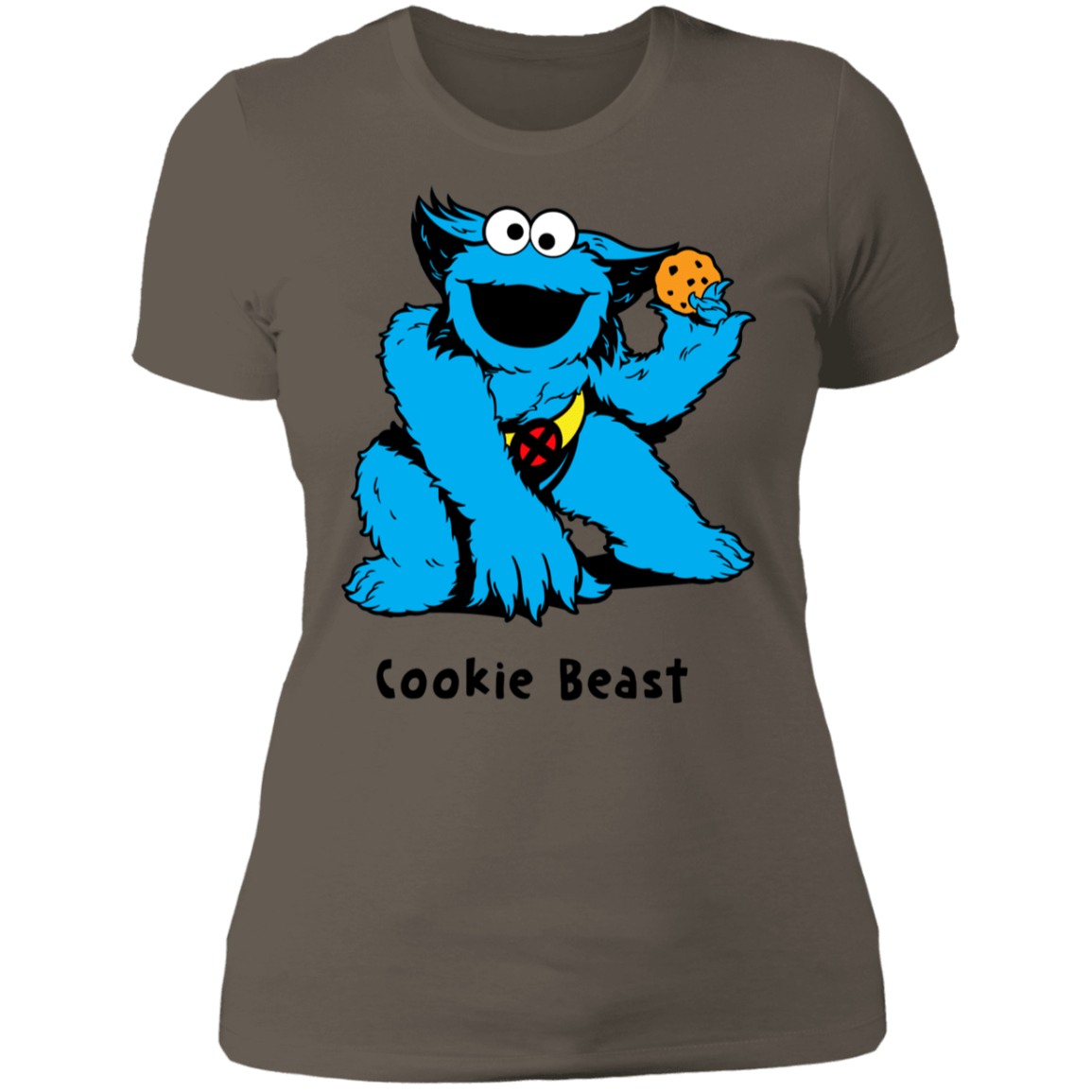 T-Shirts Warm Grey / S Cookie Beast Women's Premium T-Shirt