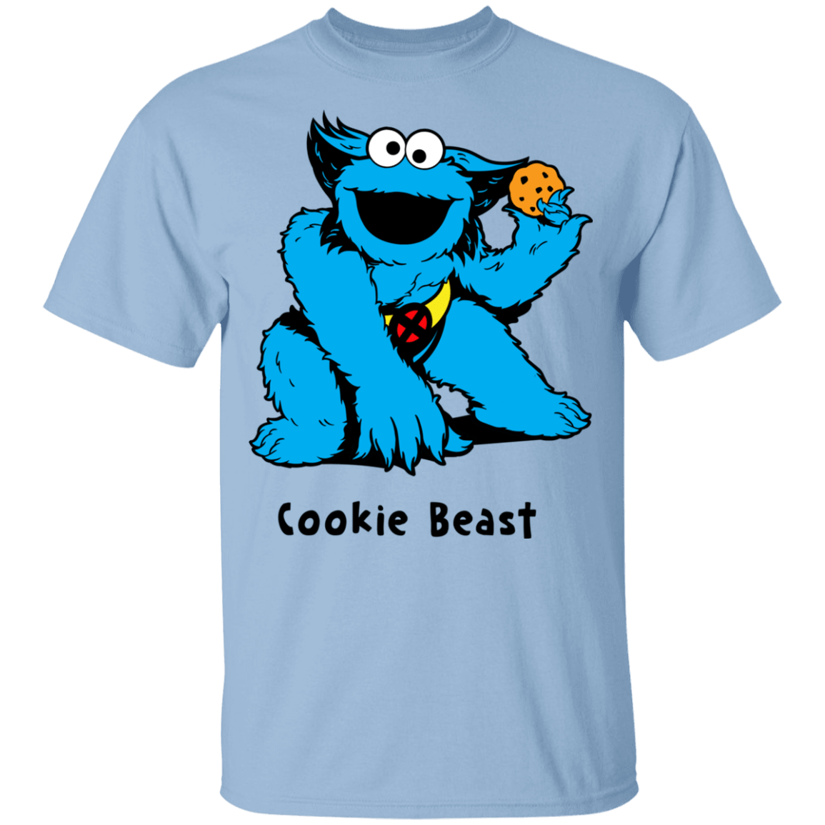 T-Shirts Light Blue / YXS Cookie Beast Youth T-Shirt