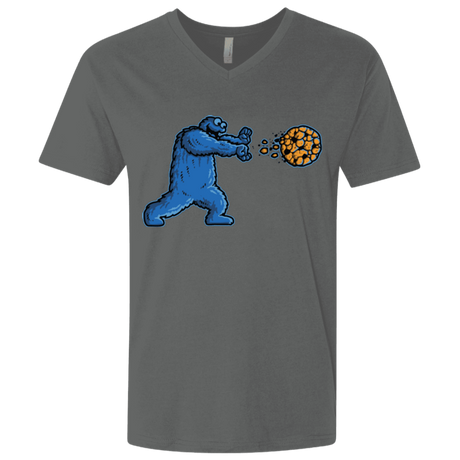 T-Shirts Heavy Metal / X-Small COOKIE DOUKEN Men's Premium V-Neck