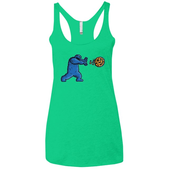 T-Shirts Envy / X-Small COOKIE DOUKEN Women's Triblend Racerback Tank
