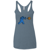 T-Shirts Indigo / X-Small COOKIE DOUKEN Women's Triblend Racerback Tank