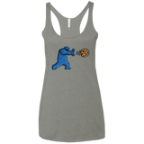 T-Shirts Venetian Grey / X-Small COOKIE DOUKEN Women's Triblend Racerback Tank