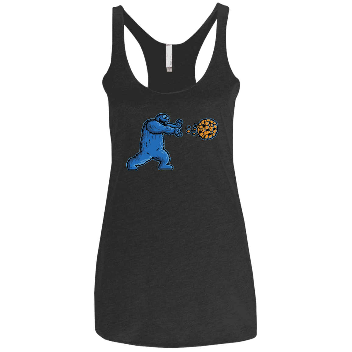 T-Shirts Vintage Black / X-Small COOKIE DOUKEN Women's Triblend Racerback Tank