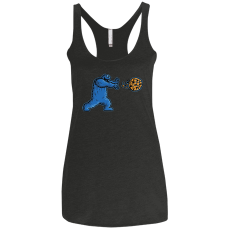 T-Shirts Vintage Black / X-Small COOKIE DOUKEN Women's Triblend Racerback Tank