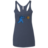 T-Shirts Vintage Navy / X-Small COOKIE DOUKEN Women's Triblend Racerback Tank