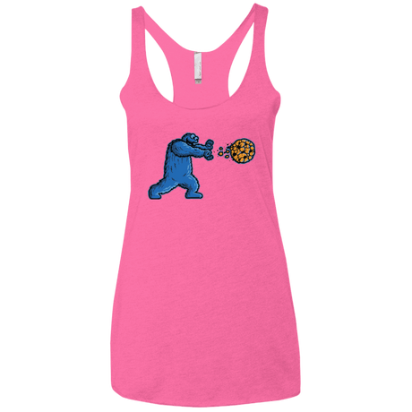 T-Shirts Vintage Pink / X-Small COOKIE DOUKEN Women's Triblend Racerback Tank