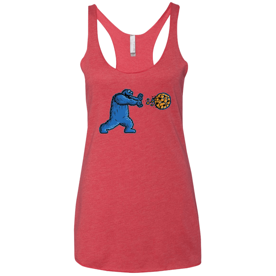 T-Shirts Vintage Red / X-Small COOKIE DOUKEN Women's Triblend Racerback Tank